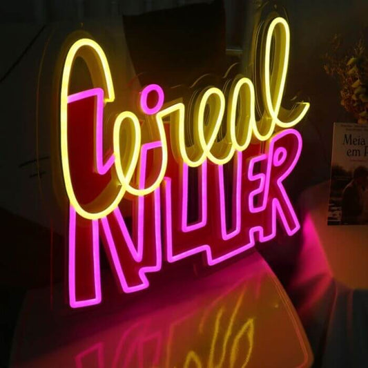 Cereal Killer Led Custom Neon Sign