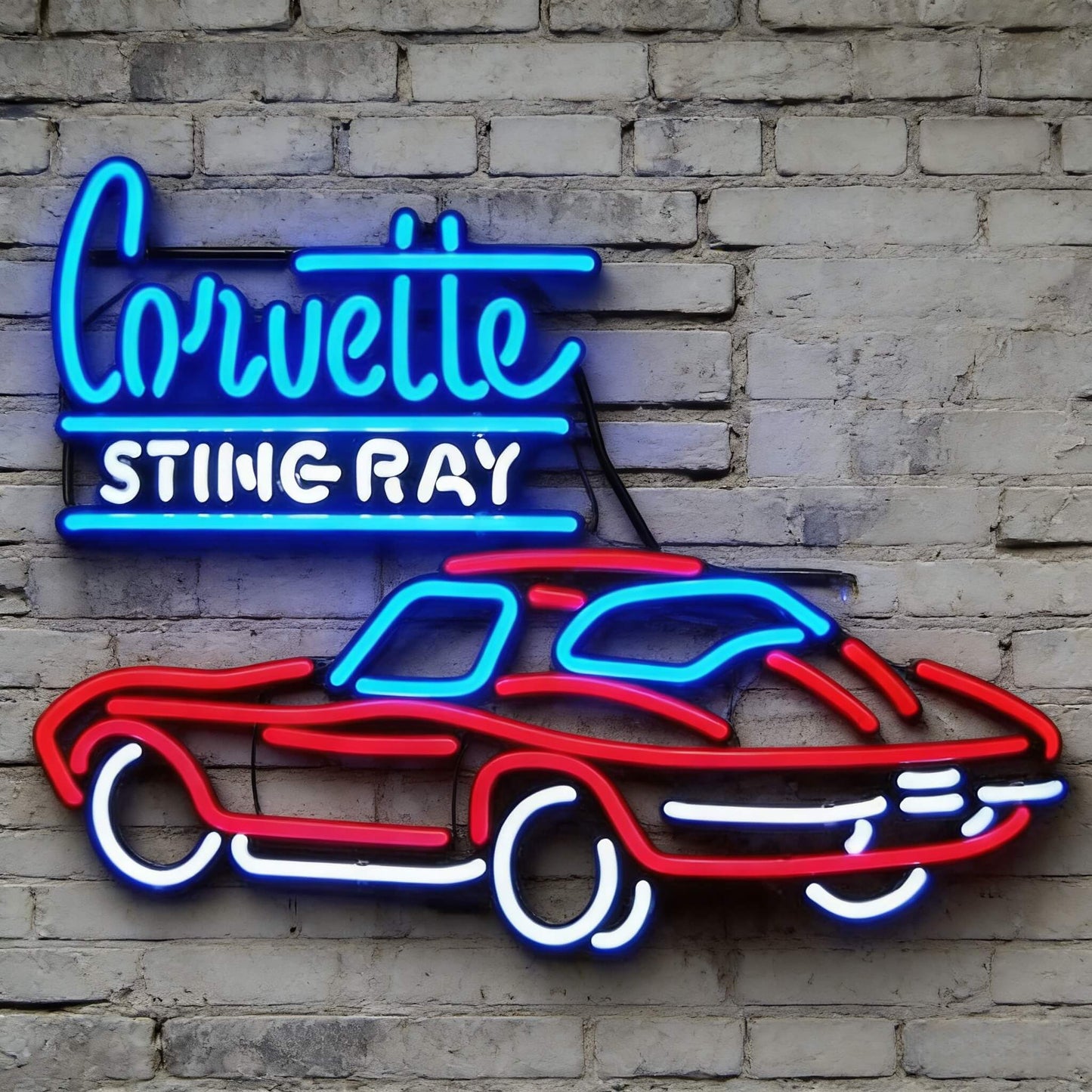 Corvette Stingray Neon Car Signs Led Custom Neon Sign