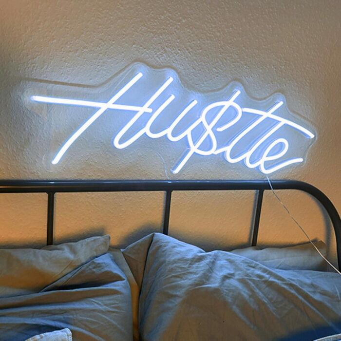 Hustle Led Custom Neon Sign