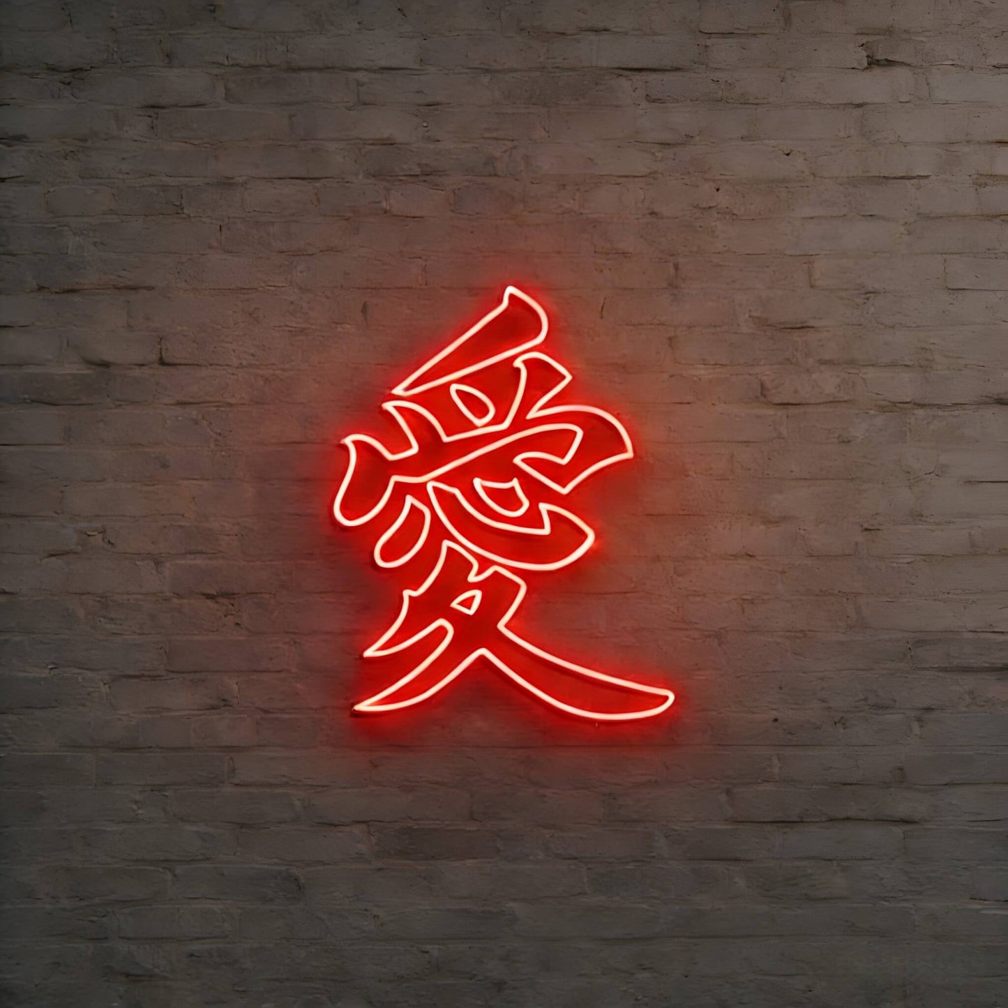 Kanji Love Japanese Chinese Led Custom Neon Sign