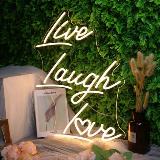 Live Laugh Love Led Custom Neon Sign