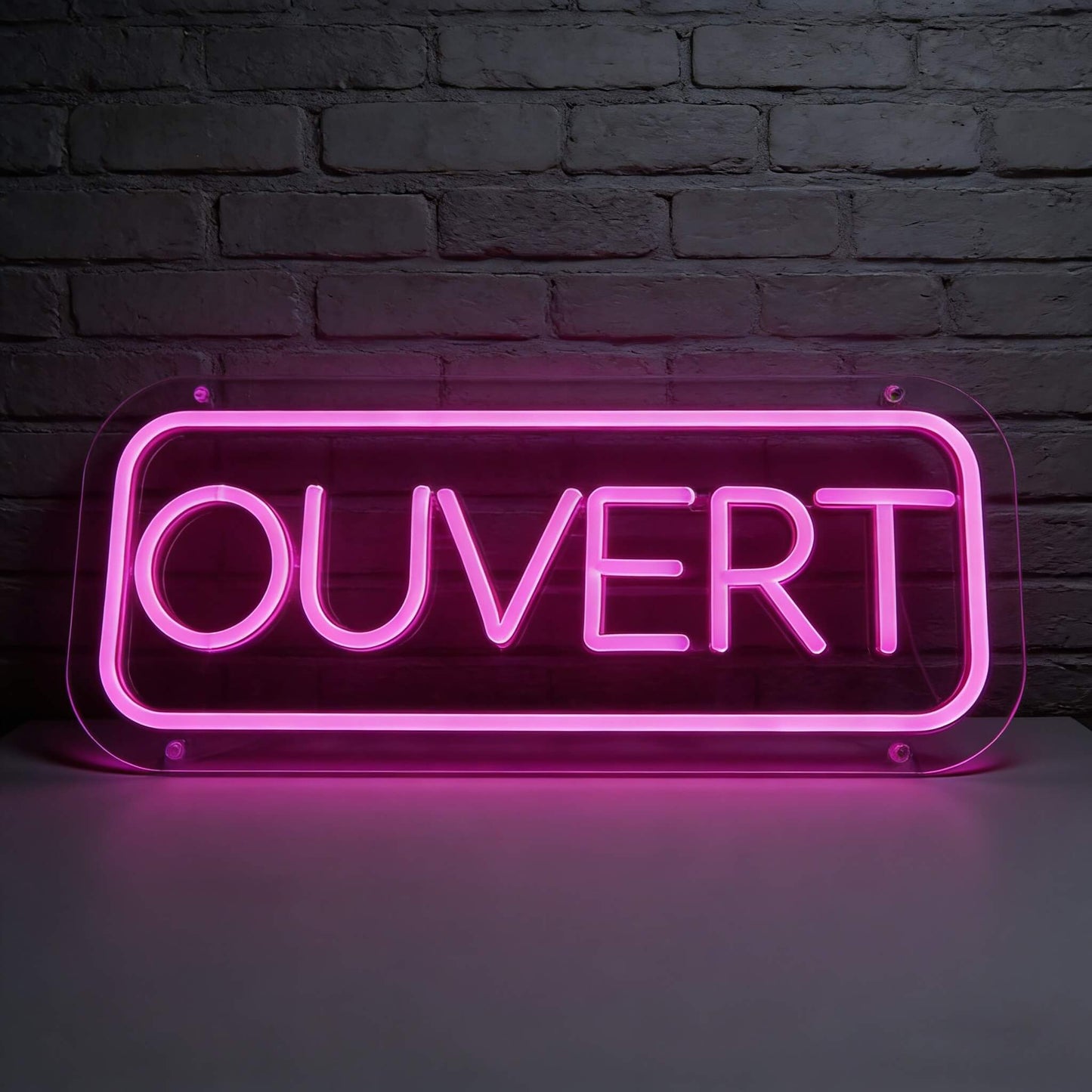 Ouvert Open Sign Led Custom Neon Sign