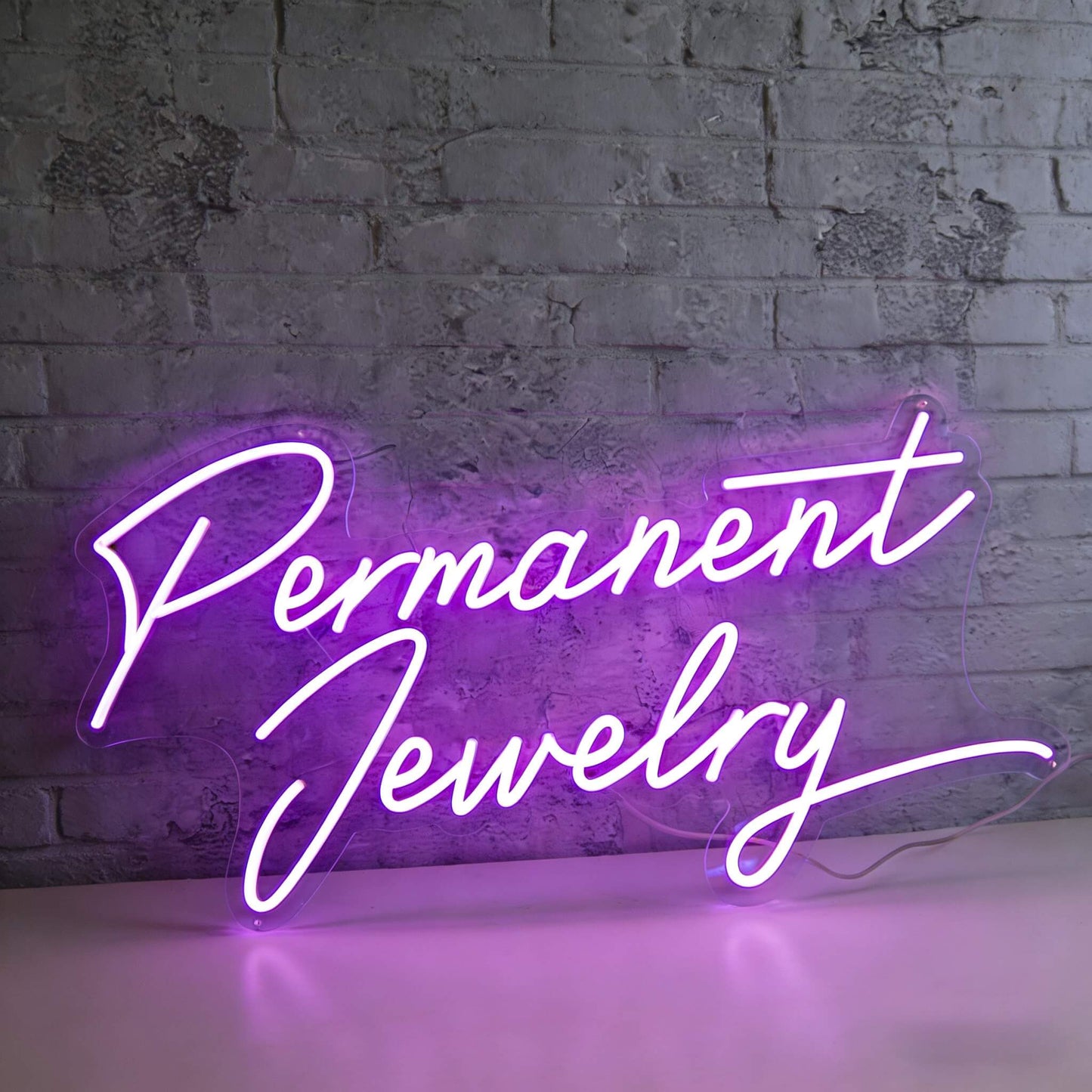 Permanent Jewelry Led Custom Neon Sign