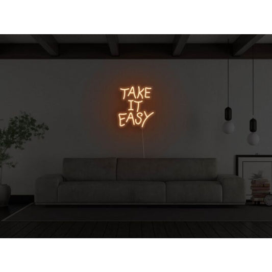 Take It Easy Led Custom Neon Sign