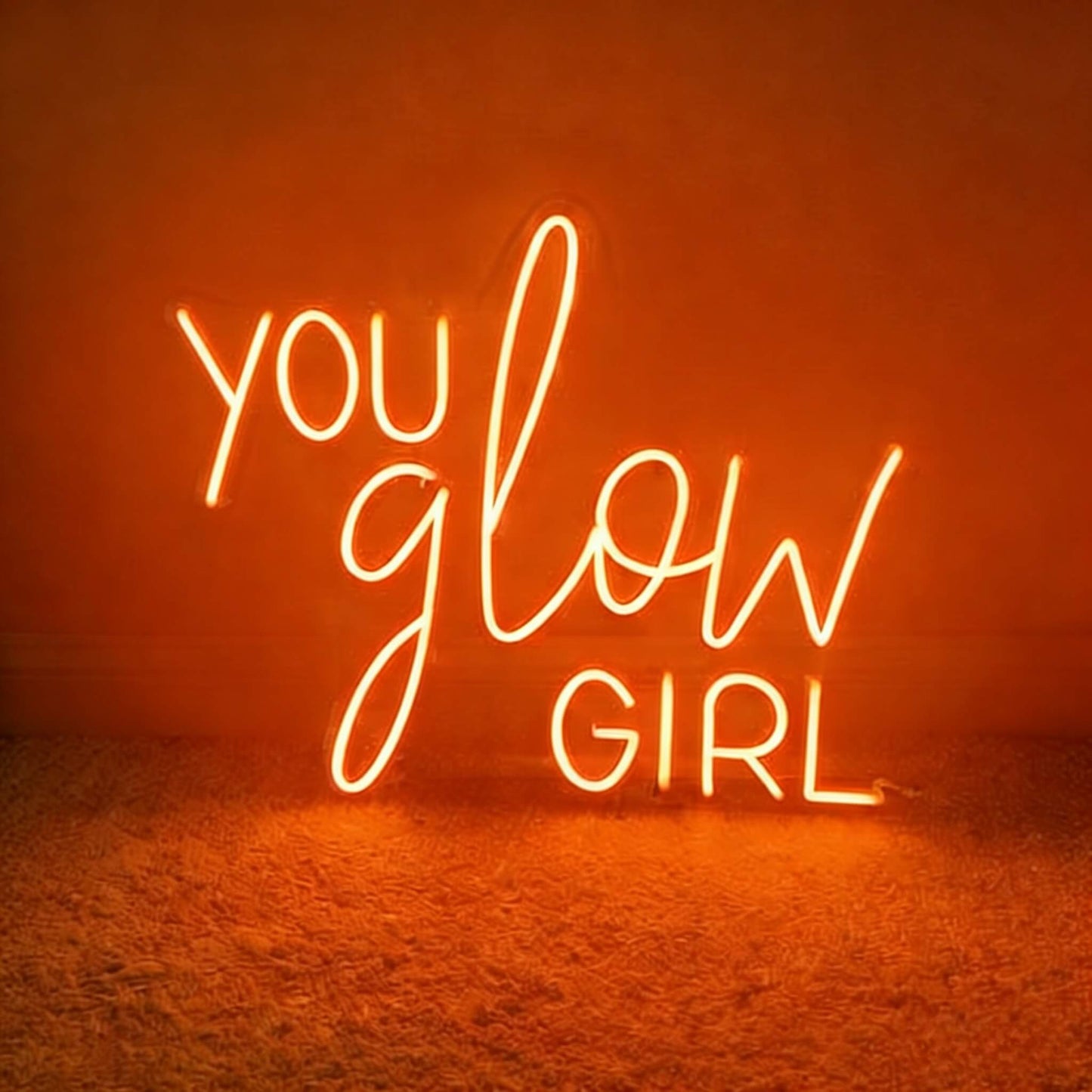 You Glow Girl Led Custom Neon Sign