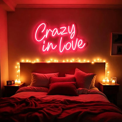Crazy in Love Led Neon Sign