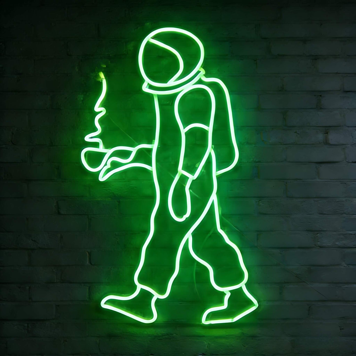Astronaut With Coffee Led Custom Neon Sign