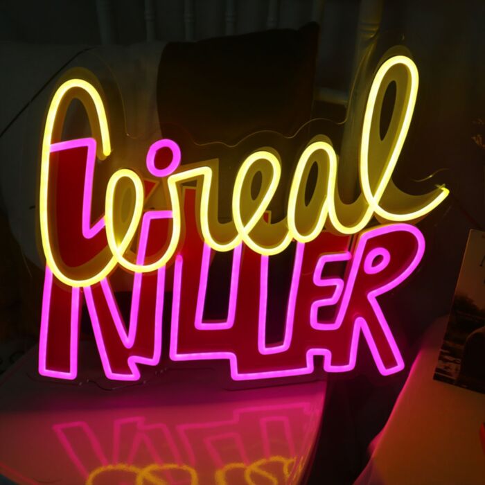Cereal Killer Led Custom Neon Sign
