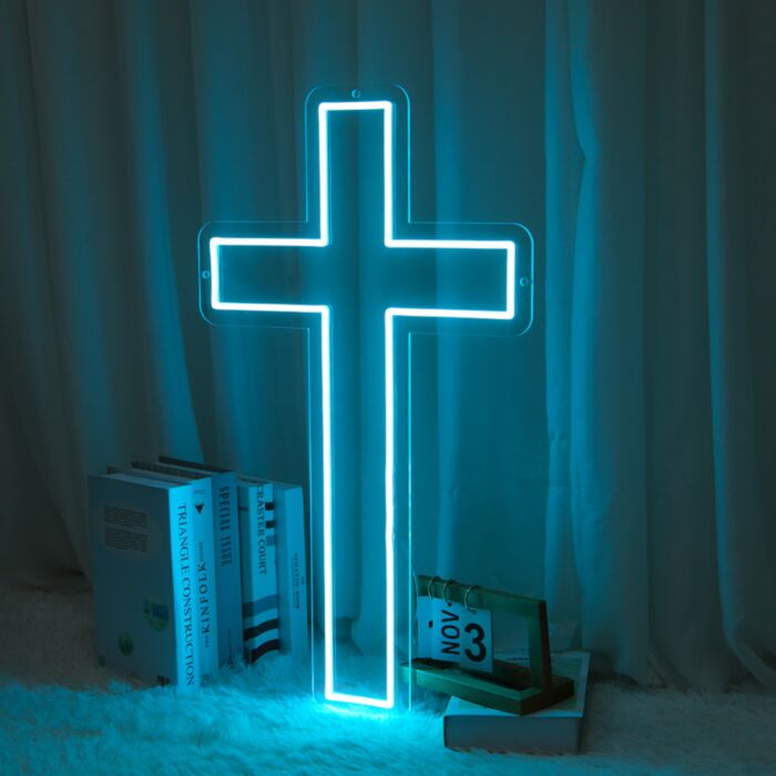 Christianity Cross Led Custom Neon Sign