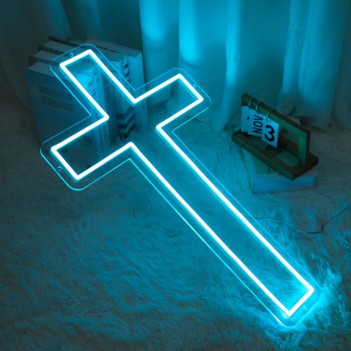 Christianity Cross Led Custom Neon Sign
