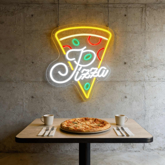 Colorful Pizza LED Neon Sign for Pizza House