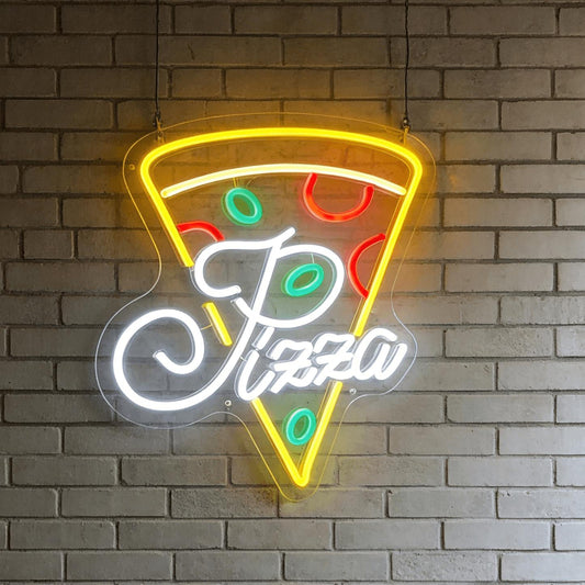 Colorful Pizza LED Neon Sign for Pizza House