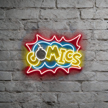 Comics Led Custom Neon Sign