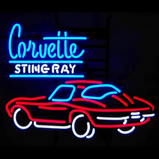 Corvette Stingray Neon Car Signs Led Custom Neon Sign