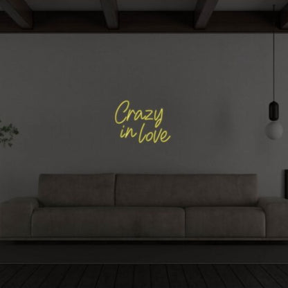 Crazy in Love Led Custom Neon Sign