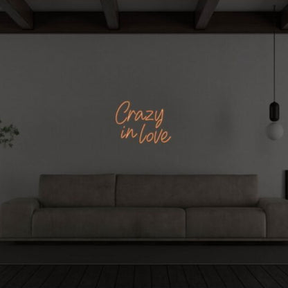 Crazy in Love Led Custom Neon Sign