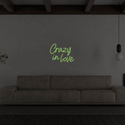 Crazy in Love Led Custom Neon Sign