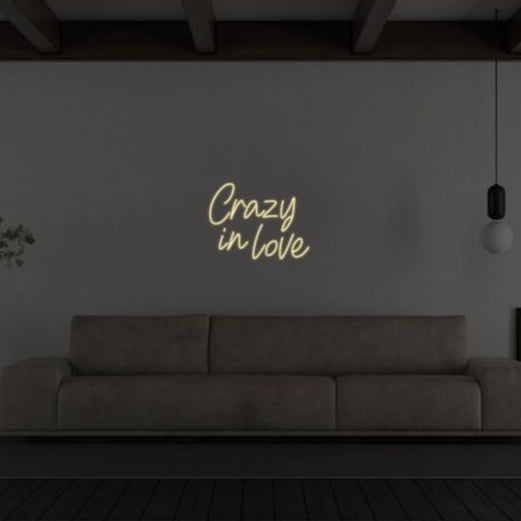 Crazy in Love Led Custom Neon Sign