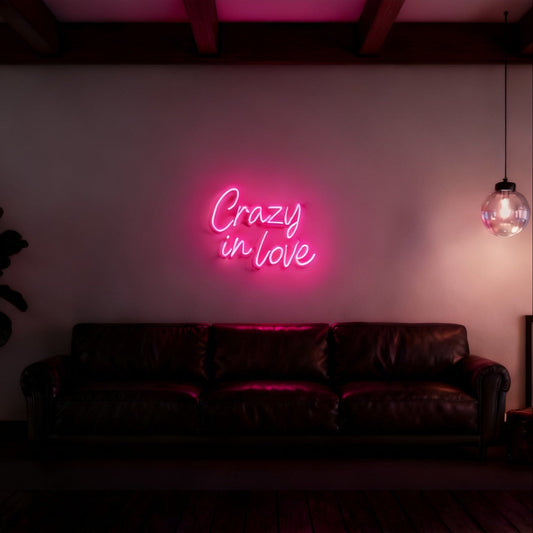 Crazy in Love Led Custom Neon Sign