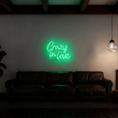 Crazy in Love Led Custom Neon Sign