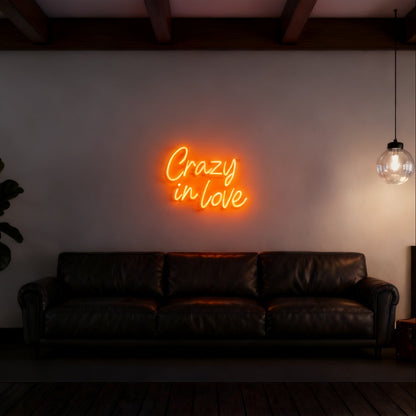 Crazy in Love Led Custom Neon Sign
