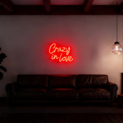 Crazy in Love Led Custom Neon Sign