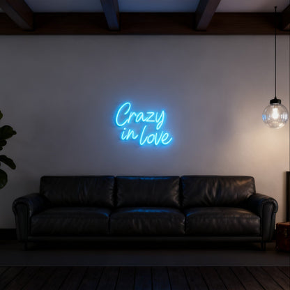 Crazy in Love Led Custom Neon Sign