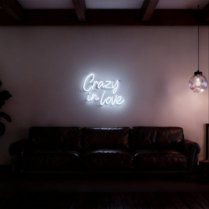 Crazy in Love Led Custom Neon Sign
