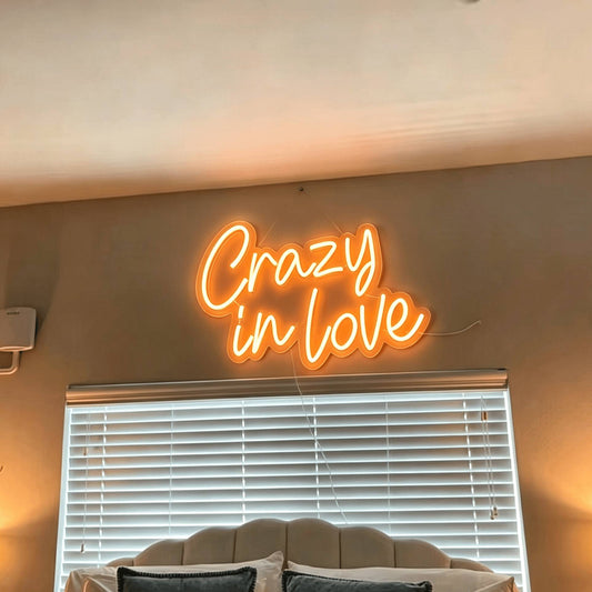 Crazy in Love Led Neon Sign