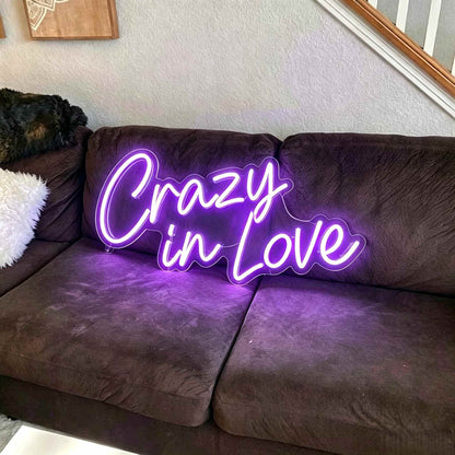Crazy in Love Led Neon Sign