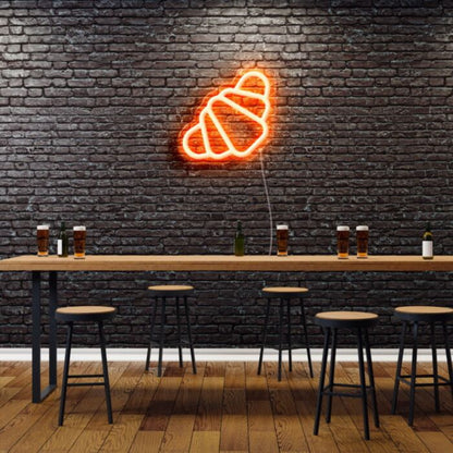 Croissant Led Custom Neon Sign