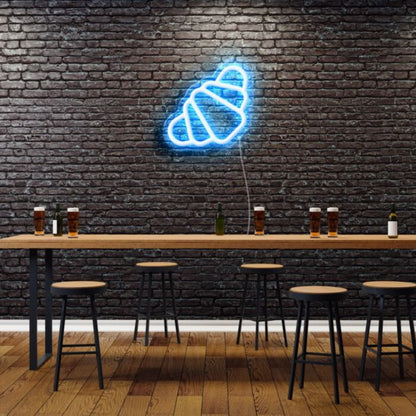 Croissant Led Custom Neon Sign