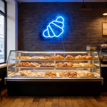 Croissant Led Custom Neon Sign