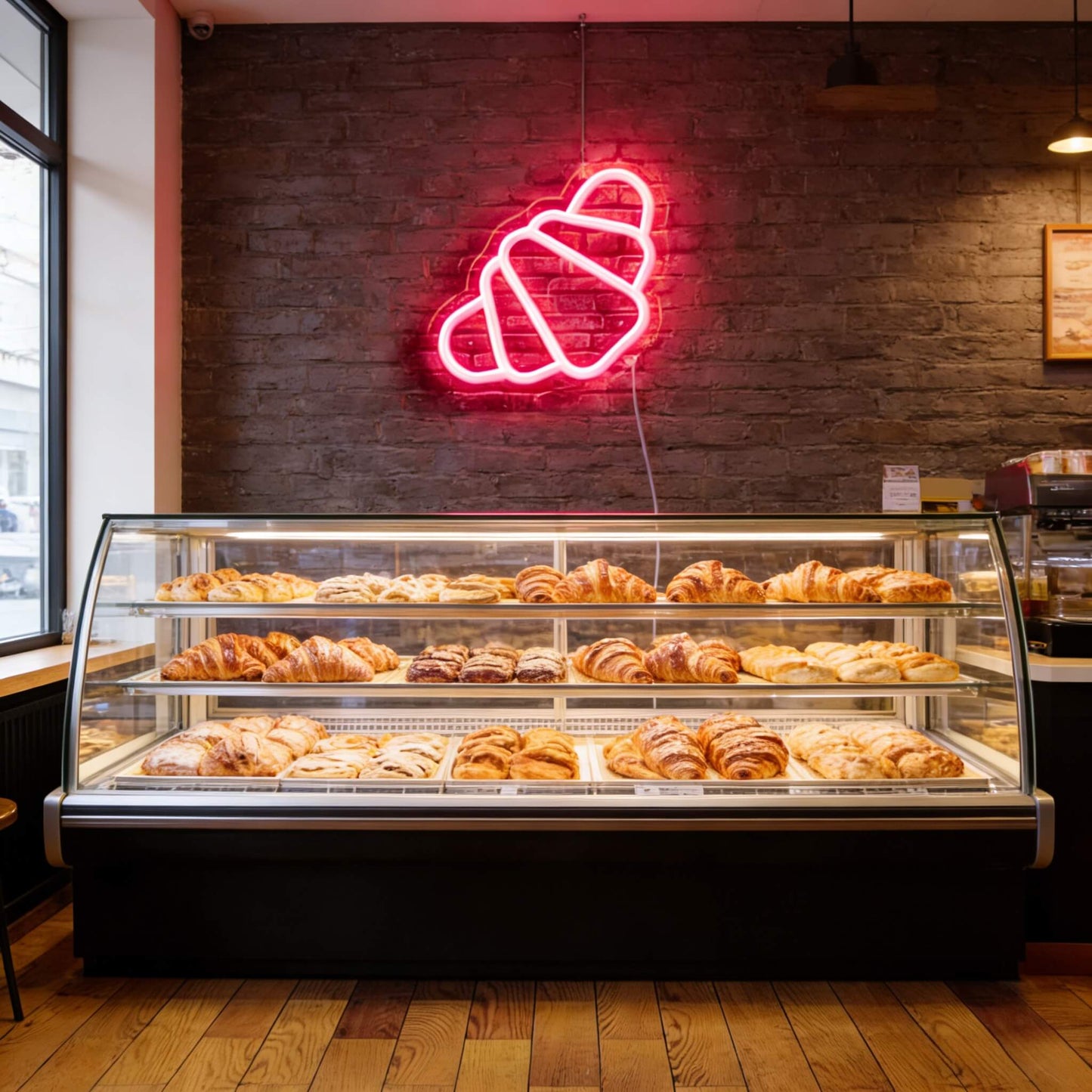 Croissant Led Custom Neon Sign