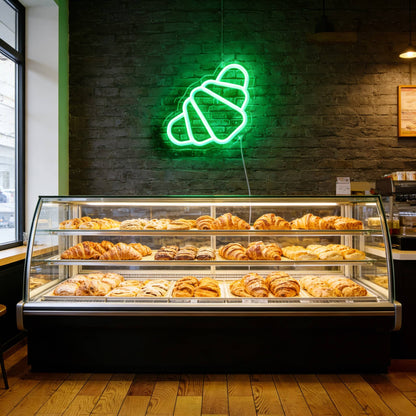 Croissant Led Custom Neon Sign