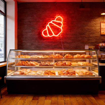 Croissant Led Custom Neon Sign