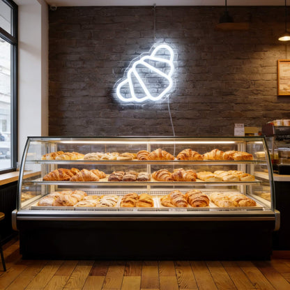 Croissant Led Custom Neon Sign