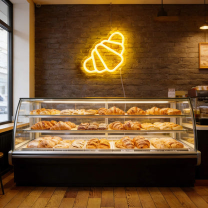 Croissant Led Custom Neon Sign