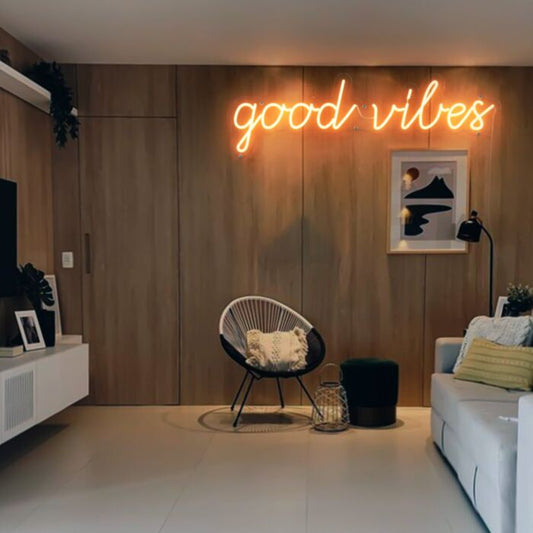 Good Vibes Led Custom Neon Sign