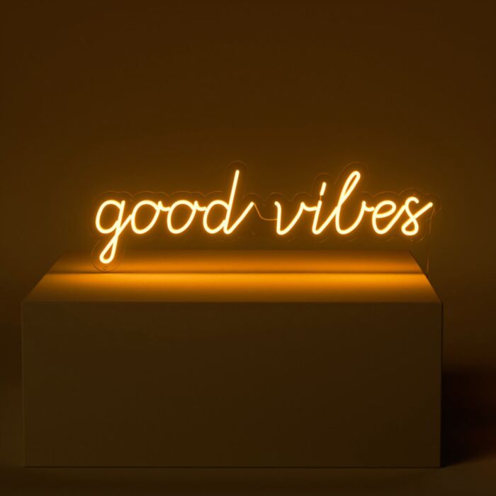 Good Vibes Led Custom Neon Sign