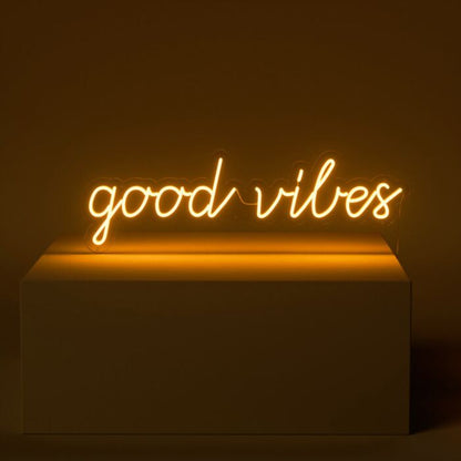 Good Vibes Led Custom Neon Sign