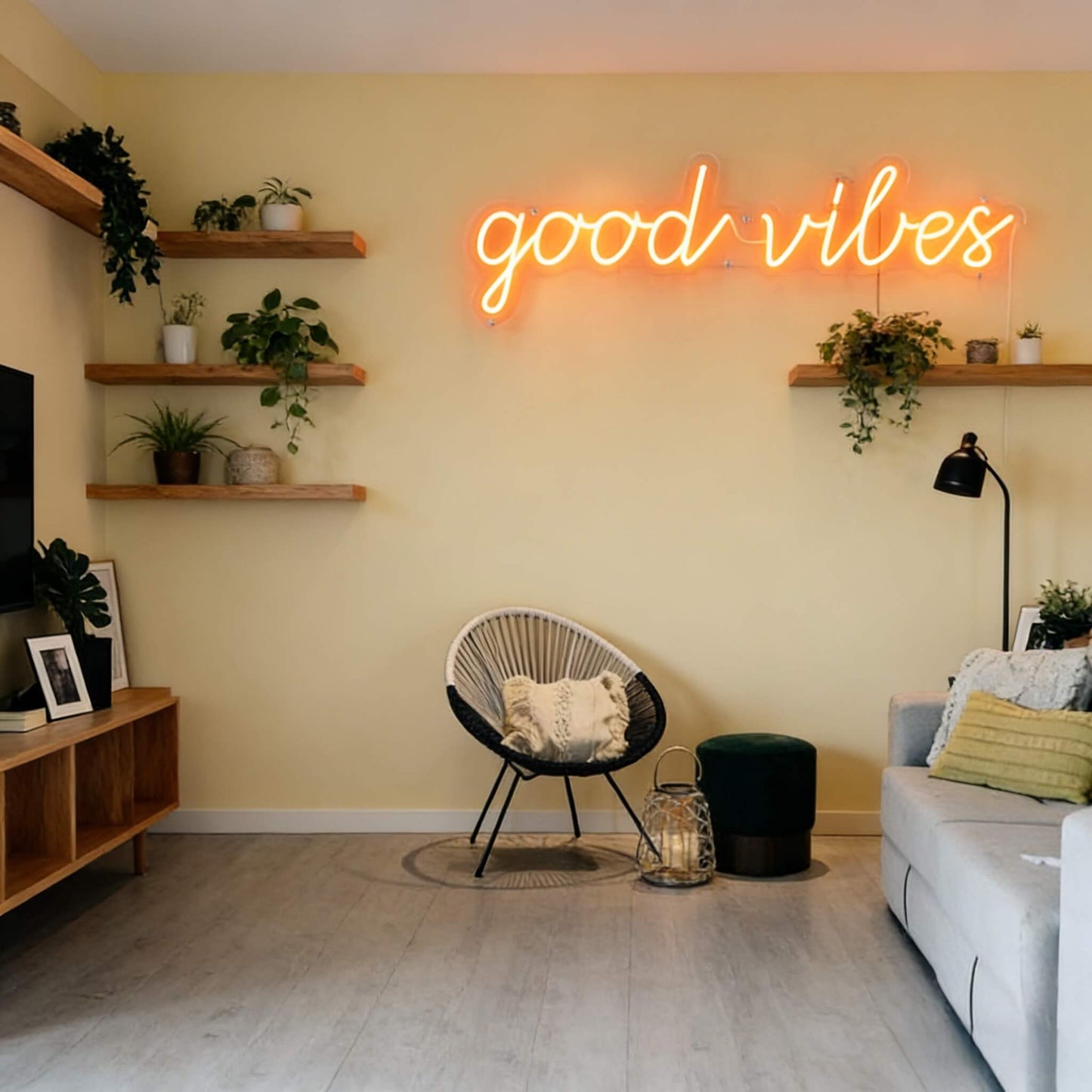 Good Vibes Led Custom Neon Sign