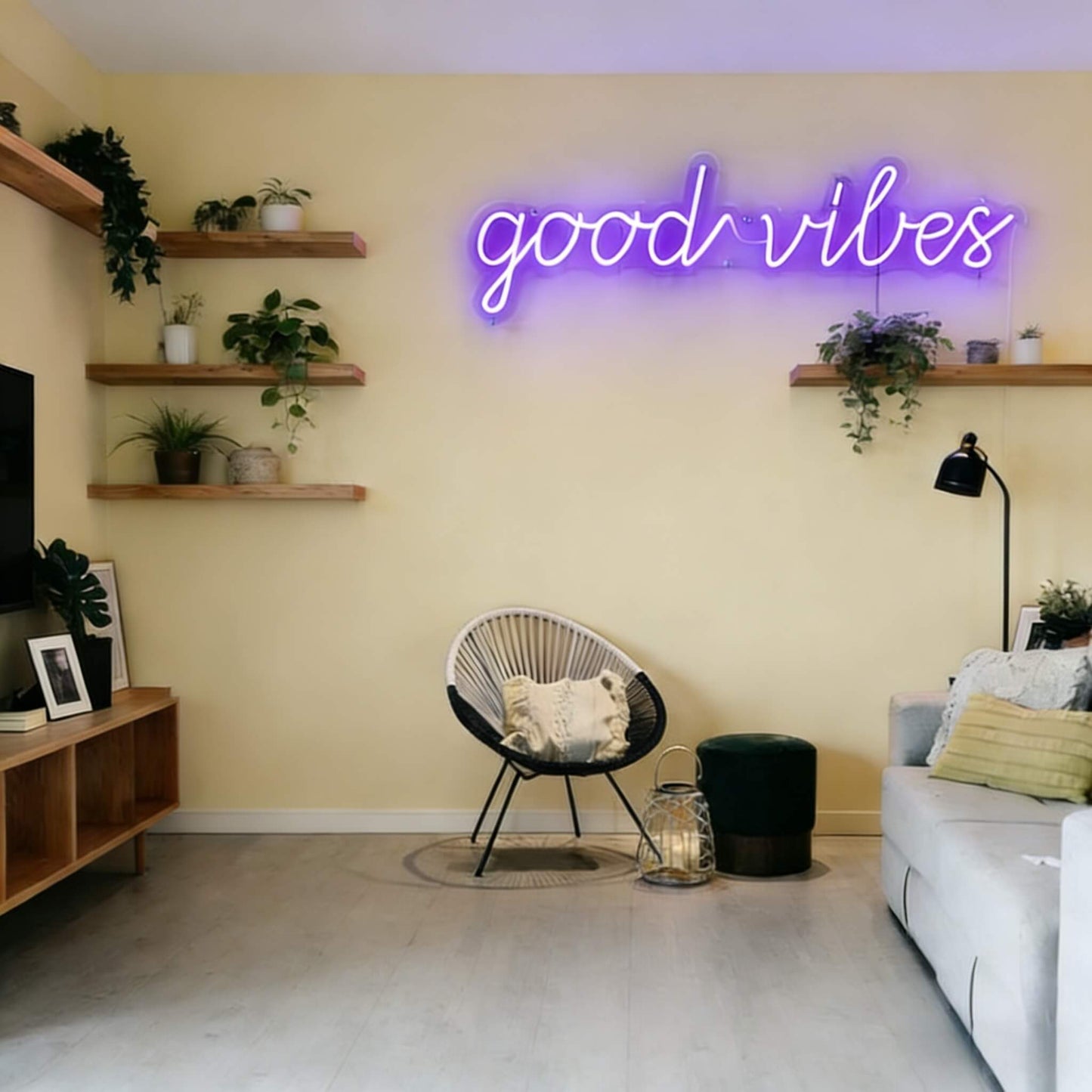 Good Vibes Led Custom Neon Sign