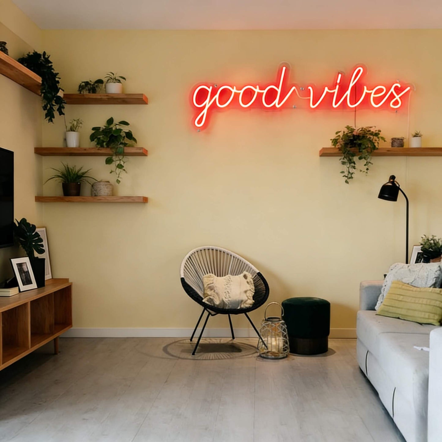 Good Vibes Led Custom Neon Sign