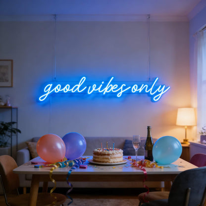 Good Vibes Only V1 Led Custom Neon Sign