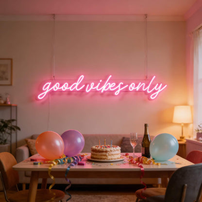 Good Vibes Only V1 Led Custom Neon Sign