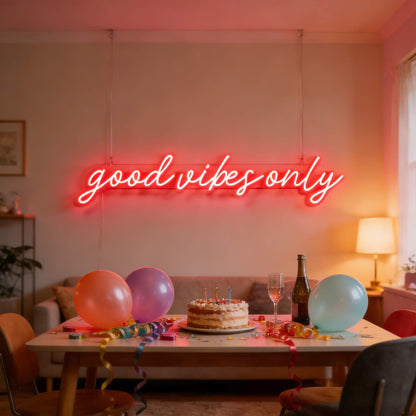 Good Vibes Only V1 Led Custom Neon Sign