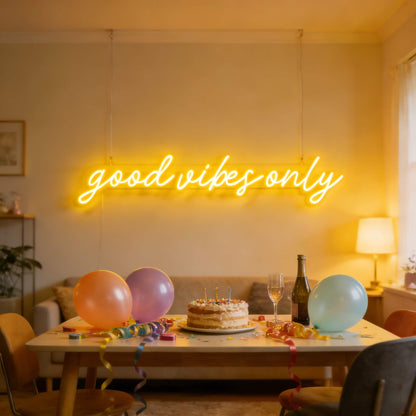 Good Vibes Only V1 Led Custom Neon Sign