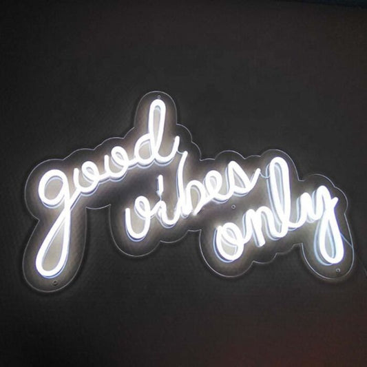 Good Vibes Only V2 Led Custom Neon Sign