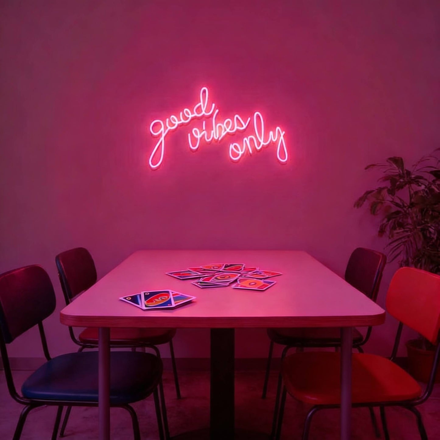 Good Vibes Only V2 Led Custom Neon Sign